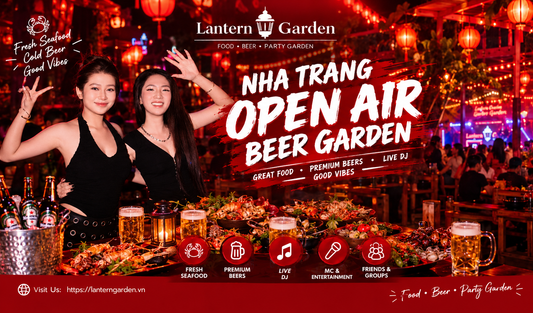 Moon Above, Music Around: A Trung Thu Night at a Nha Trang Open Air Beer Garden