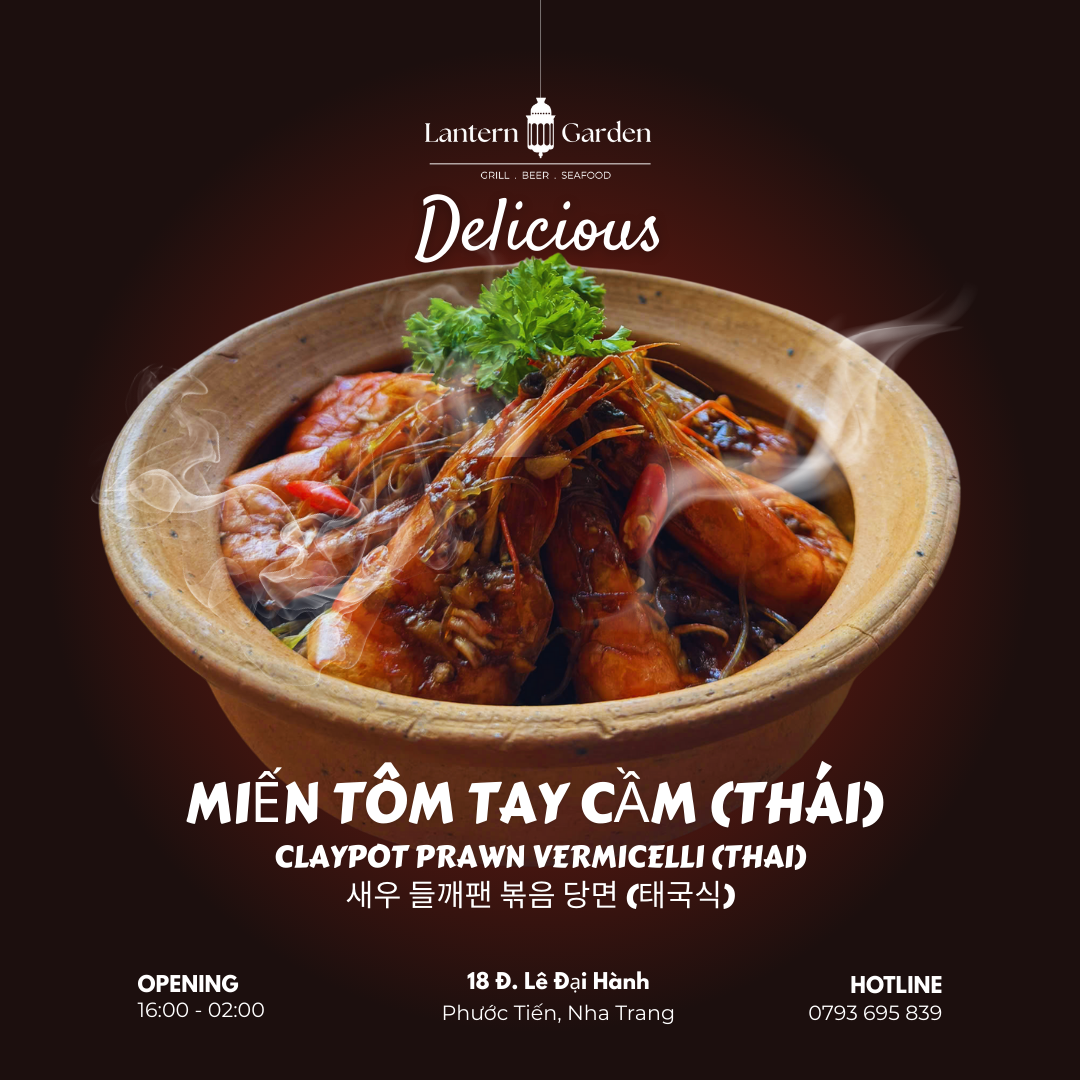 Lantern Garden Claypot Prawn Vermicelli