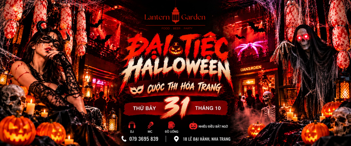 HALLOWEEN PARTY 2026 LANTERN GARDEN NHA TRANG